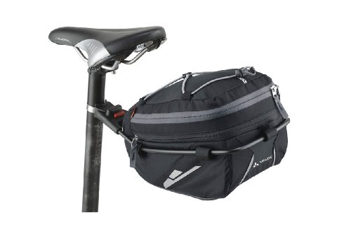 VAUDE Radtasche Off Road Bag S, Sattelstützentasche, schwarz, 4+2 l - 3