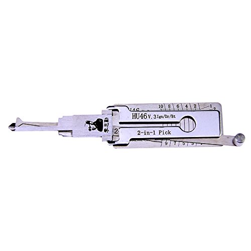 Preisvergleich Produktbild lockmall Lishi 2-in-1-Pick / Decoder Tool