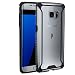 Produktbild Galaxy S7 Edge Handyhülle, POETIC Affinity Prämium Serie dünn/schlank/ schützt da wo nötig/Durchsichtig/Bumper Schutzhülle Handyhülle aus zwei Materialien für Samsung Galaxy S7 Edge Schwarz/Klar