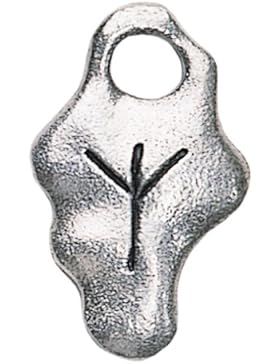 Eolh / Algiz Rune Anhänger Amulett Talisman Zinn Schmuck - Allgemeiner Schutz