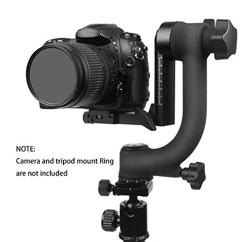 SHOOT 1 4 Pouce Screw 360-degree Rotule Pendulaire Panorama Gimbal Tr pied T te pour Canon Nikon Sony T l objectif Supporte jusqu 44 lb reviews SHOOT 1 4 Pouce Screw 360-degree Rotule Pendulaire Panorama Gimbal Tr pied T te pour Canon Nikon Sony T l objectif Supporte jusqu 44 lb