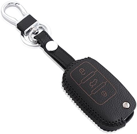 Leather Cover Skin Jacket Flip Remote Key