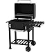 Produktbild Broilmaster Grill, BBQ Smoker Grillwagen, schwarz, 90 x 67 x 106 cm, BBQS05