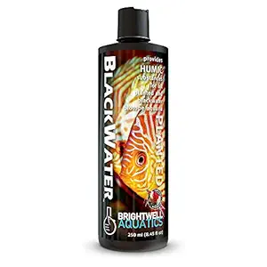 Brightwell Aquatics ABABWR250 Blackwater Liquid Fresh Water Conditioners for Aquarium, 8-Ounce