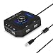 Produktbild Lovearn USB-Hubs Audio Adapter Externe Stereo-Soundkarte mit 3,5-mm-Kopfhörer- und Mikrofonanschluss für Windows, Mac, Linux, PC, Laptops, Desktops, PS4-Computer Externer USB