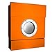Produktbild Radius - Letterman II - Briefkasten - inklusive Zeitungsrolle - Stahl verzinkt - orange - 40 x 34 x 11,5 cm