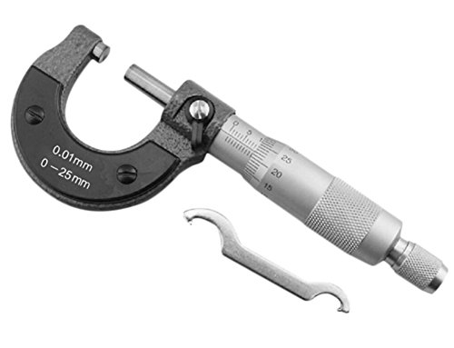 Preisvergleich Produktbild SaySure - 0-25mm 0.01mm Gauge Outside Metric Micrometer
