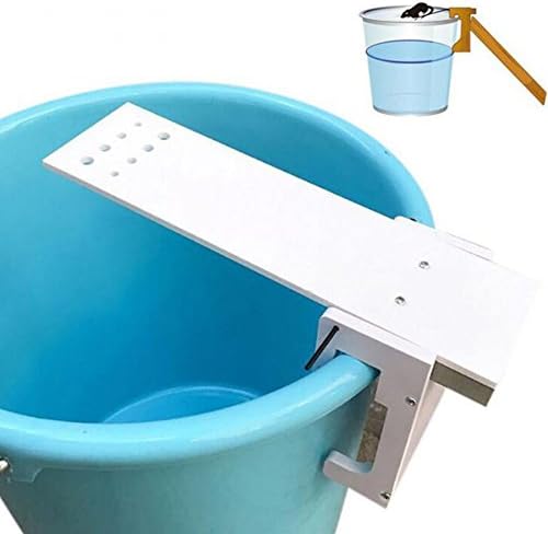 Togather Plank Mouse Trap, Walk The Plank Mouse Trap Bucket Auto Reset Kill or Live Catch Mice Rats Pests and Rodents Ton-Toxic Bait Humane Mouse Traps