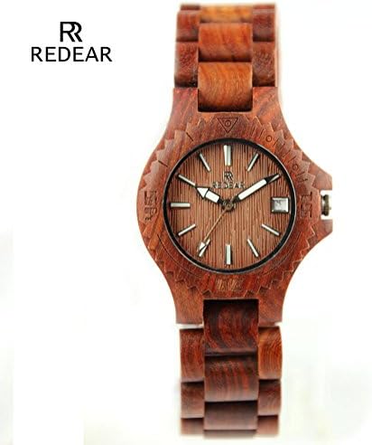 MSB Wooden watch / sandalwood original calendar / imported quartz machine