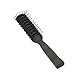 TOOGOO(R)Anti-static Hair Comb Half Round Hair Styling Brushes Black