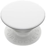 PopSockets PopGrip – Ausziehbarer Griff & Sockel Für Handys, Austauschbarer Top, Weiß Mit Skelett-Design