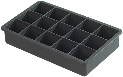 infactory 15-fach JUMBO-Silikon-Eiswürfelform für 1/2 Liter Eis - 2