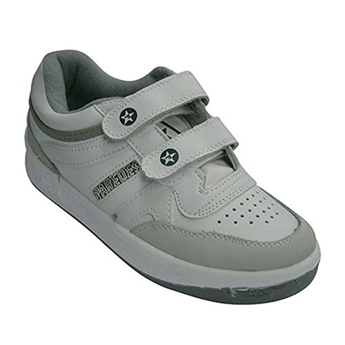 Paredes DP101 BL43 Estrella - Zapatos de trabajo con velcro O1, talla 43, blanco
