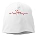 Produktbild Heart Beat Pulse T-Shirt Tee Surfer Board Winter Beanie Skull Cap Warm Knit Ski Slouchy Hat Durable Gifts School Young Active Life Hansome Cute