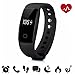 Produktbild Herzfrequenz Fitness Tracker,CAMTOA Aktivitätstracker Pulsuhr Fitnessarmband,Wasserdicht IP65 Touch-Taste Sport Armband Fitnessband mit Schrittzähler / Schlafanalyse / Kalorienzähler / Wecker / SMS Anrufe / Kamera-Fernbedienung für iPhone IOS Android