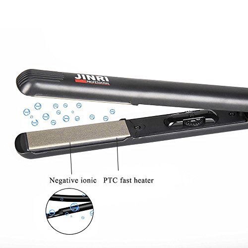 MHD Professional Haarglätter,Glätteisen mit Negative Bügeleisen Technologie für glattere Haare mit 2x Frei Salon Haarklammer - 3
