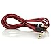 Produktbild 3,5 mm AUX Stereo Ersatz Audio Klinke zu Klinke Kabel für Originale Monster Beats by Dr.Dre Kopfhörer und Lautsprecher / Speaker wie Solo, Solo HD, Solo Bluetooth, Solo Wireless, Solo 2.0, Solo Bluetooth 2.0, Solo Wireless 2.0, Studio, Studio Bluetooth, Studio Wireless, Studio 2.0, Studio Bluetooth 2.0, Studio Wireless 2.0, Mixr, DNA, Diamond, N-Tune, TRON T1, OEM, Pro, Detox, Pill, Pill XL Verlängerung Kabel (Audiokabel, Rot)