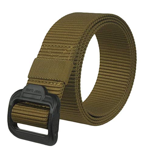 Men Nylon Canvas Belt Military Web Casual Tactical DEC Duty 1.5" Outdoor Belt with Plastic Buckle( Men Nylon Canvas Belt Military Web Casual Tactical DEC Duty 1.5" Outdoor Belt with Plastic Buckle(