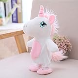 sprechendes einhorn blau IDEALES GESCHENK FÜR JEDE KINDER: Das Ein- und Ausschalten ist ganz einfach. Jedes Kind weiß, wie man damit spielt. Es ist so lustig, Sie und Ihre Kinder werden es lieben!
