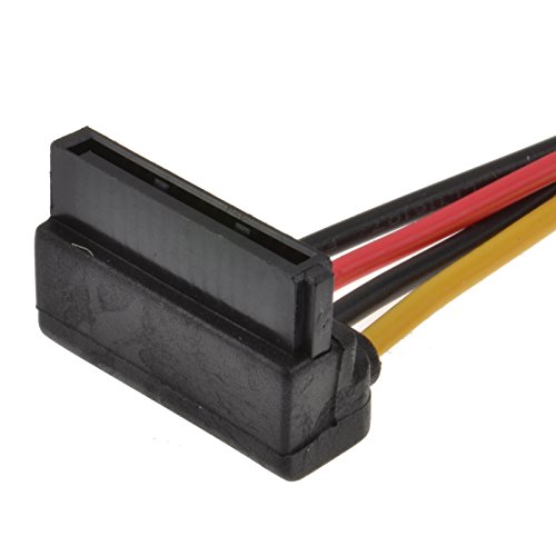 Rechts abgewinkelt SATA Strom Konverter Kabel Molex Zum RA SATA Strom - 4