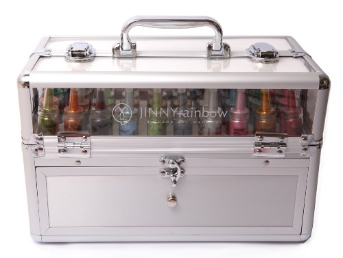 Jinny Rainbow Glitter Body Art professional Kit 50 Colour 5g