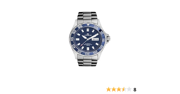 Lorenz Submariner 17695BB Orologio Subacqueo da Uomo Automatico 20 Atm New  Version (Blu) : Amazon.it: Orologi