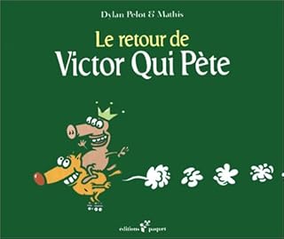 jaquette livre Victor qui pète, volume 2