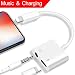 Produktbild Bsttop Lightning auf 3,5 mm AUX Kopfhörer Jack Audio Adapter für iPhone 7/8/x/7 Plus/8 Plus 2 in 1 Lightning-Adapter und Ladegerät (unterstützt IOS 10,3, iOS 11) weiß weiß1