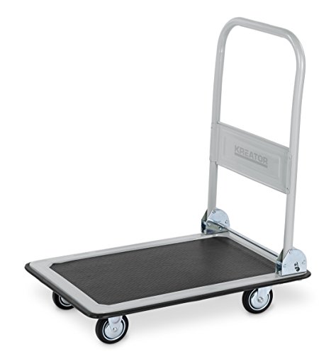 Plattformwagen klappbar Handwagen Lastenwagen bis 150kg Transportwagen Klappwagen Rollwagen - 3
