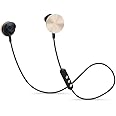 I am plus BUTTONS auricolari wireless Bluetooth in-ear con microfono integrato - Nero e Oro