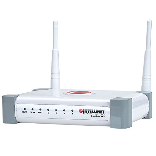 Preisvergleich Produktbild INTELLINET GuestGate MK II Wireless 300N Hotspot Gateway Router weiß 524827