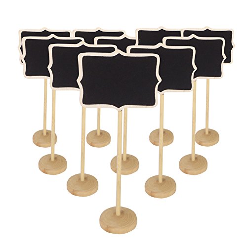Bcony Wolken Mini Kleine Tafel Kreidetafel Holz Nachricht Board Halter mit Ständer für Party Hochzeit Tisch Nummer/Tischkarte Einstellung Dekoration