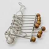 Tamaño: o Ne Tamaño dryujdytru Rentable Chino Mágico Anillo Puzzle 9 Conexión Anillos Inteligente Montar Cadena Cerradura Clásico Juguete Juguete - Aleatorio