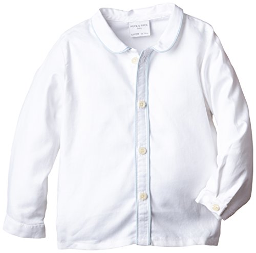 Neck & Neck Unisex-Baby Shirt Baiona, blue (sky blue / celeste 20), size 6 months