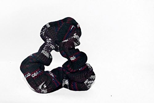 Elastic Hair Scrunchie // PLEIONE // Loomed Ikat