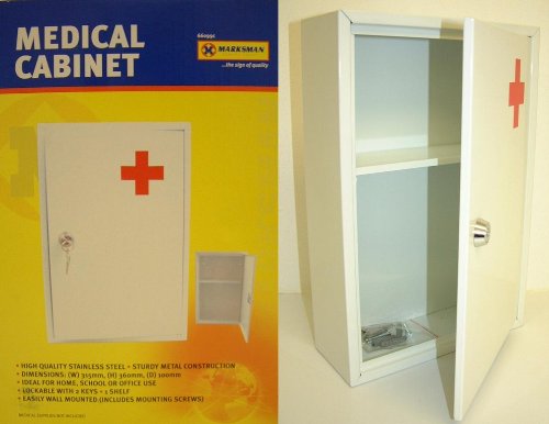 Preisvergleich Produktbild Erste Hilfe-Schrank, Weiß