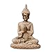 Produktbild Buddha Statue 7,5 cm Sitzend Buddhafigur Klein Sandstein Buddha Skulptur Zen Deko, für Garten Wohnzimmer, Heilender und Entlastender Druck