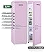 Produktbild Schneider SL300 SP CB A++ Retro Design Kühl-Gefrier-Kombination Pink glänzend EEK: A++ 60cm breit, 300 Liter 4**** Gefrierteil 190cm hoch Kühl-/Gefrierkombination