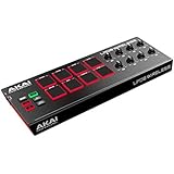 AKAI Professional LPD8 Wireless  Bluetooth aktivierter USB 8 Pad Produktions und Performance MIDI Controller mit MPC Steuerung und 8 Q Links für iOS, Mac und PC Anwendungen