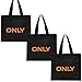 Produktbild ONLY TASCHEN 3er PACK Shopping Bags Einkaufstasche Tasche Bag NEU