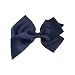 Poplico Grosgrain Bow Clip (Navy Blue)