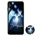 Produktbild JZWDMD Kompatibel mit iPhone X Hülle,iPhone XR Hülle,Chip-Beleuchtung Handyhülle Rückseite aus gehärtetem Glas und weicher Rand aus TPU Case Tasche Schutzhülle für iPhone XS MAX,A,iPhoneXSMAX