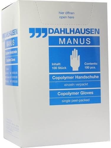 Copolymer Sterile Size S Pack of 100 gloves
