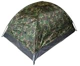 Camo Outdoor Mil-tec - Tienda de campaña (para 2 personas), diseño de iglú de camuflaje