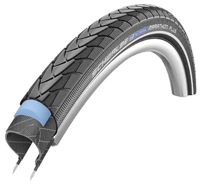 Schwalbe MARATHON PLUS Pneu de velo noir réflex 38BMP2