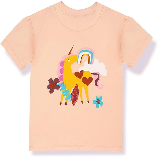 T-Shirt Unicorno Donna Arcobaleno Multi Maniche Corte Bianco Taglia XXL Idea Regalo Natale Compleanno Festa Fantasia Magico Allegra Carina Simpatica Casual Cotone