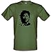Produktbild Shane MacGowan The Pogues Irish Punk T-Shirt im Che-Guevara-Stil aus Baumwolle, Größe S – XXL, grün