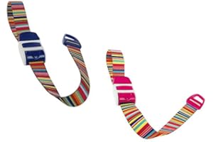 KIMETEC Profi Stauschlauch - Venenstauer - 2er Pack - verschiedene Varianten - bunt (blau/pink)