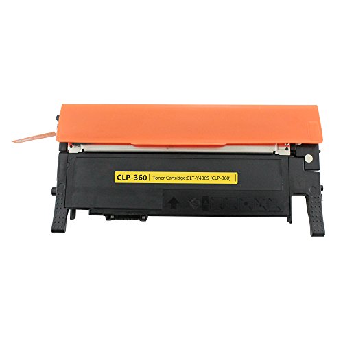 Ink E-Sale 4x Kompatible Tonerkartuschen zu Samsung CLP360/CLP365 für LS-CLT-K406S, LS-CLT-C406S, LS-CLT-M406S, LS-CLT-Y406S, CLX-3300, CLX-3305, CLX-3305FN, CLX-3305FW, CLX-3305W, C410W, C460W, C460FW Drucker schwarz ca. 1.500 Seiten, cyan, magenta, gelb ca. 1.000 Seiten - 5
