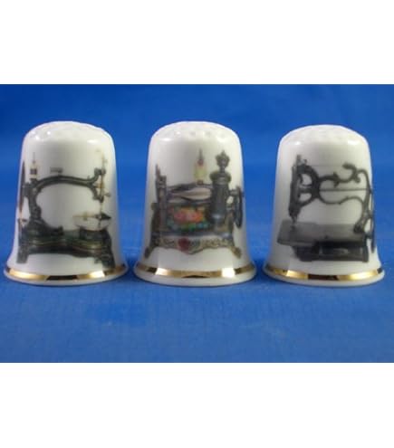 Birchcroft China POCELAINE FINE U00e0 Collectionne Du00e9s U00e0 Coude Lot De Tois Dès A Coudre